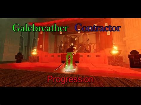 Galebreather Contractor Progression Deepwoken Youtube