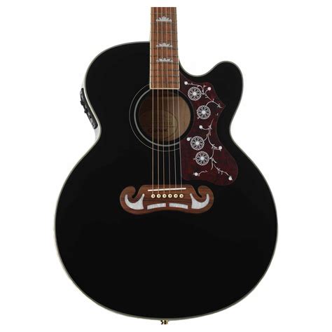 Guitarra Electroacústica Epiphone J 200Ec Studio, Solid Top, Fishman ...