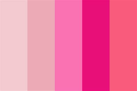 Lululemon pinks Color Palette