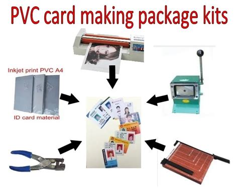 New Pvc Id Card Making Machine Kits Tools For Id Card Making