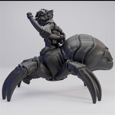 Hot Goblin ゴブリン蜘蛛乗り ポーズB ミニチュア ホットゴブリン