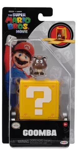 Super Mario Bros La Pel Cula Goomba Mini Figura Articulada Env O Gratis