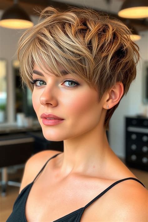 Messy Pixie Hairstyles For A Carefree Look Textured Blonde Pixie
