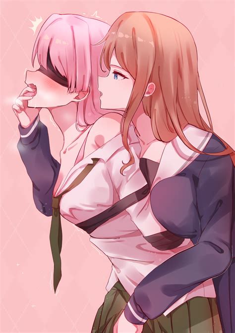 Rule 34 2girls Bang Dream Blindfold Chihaya Anon Nagasaki Soyo Tied Up Tongue Tongue Out