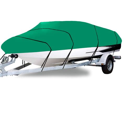 210d 11-22ft heavy duty boat cover dustproof waterproof trailerable ...