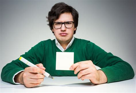 premium photo frowning man  sticker