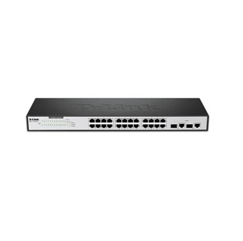 D-Link DES-1026G 24-Port Fast Ethernet Switch with 2 Gigabit Uplink ...