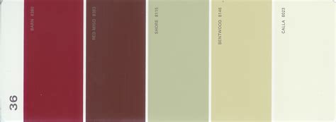 Martha Stewart Paint Colors Paint Color Chart Martha Stewart Paint ...