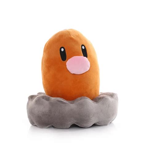 Pokemon Diglett Kawaii Soft Stuffed Plush Toy