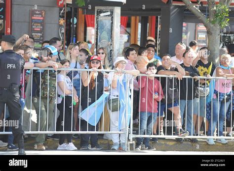 Buenos Aires Argentinien Dezember 2023 Einweihungszeremonie Des