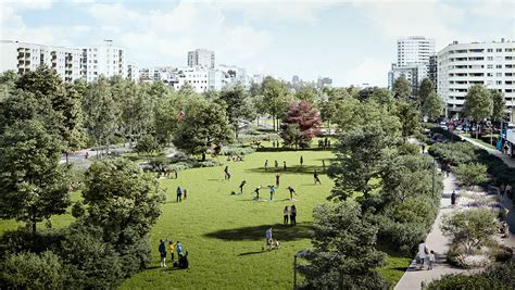 Linear park in Warsaw :: Behance