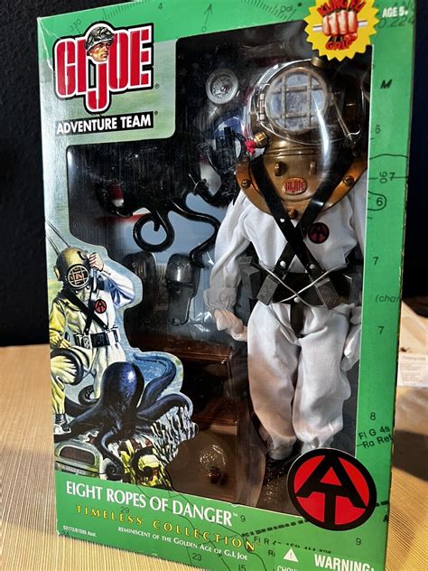 Gi Joe Deep Sea Diver Eight Ropes Of Danger Nib Hasbro Timeless