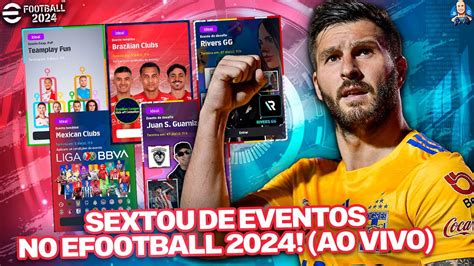 EFootball 2024 SEXTA De EVENTOS Teamplay Fun Brazilian Clubs