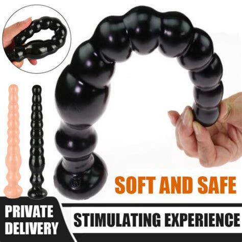 Extra Long Anal Beads Butt Plug Soft Silicone Dildo Sex Toys Adult For