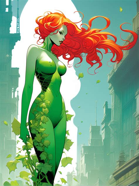 Poison Ivy in Gotham City by Johnnyred777 on DeviantArt