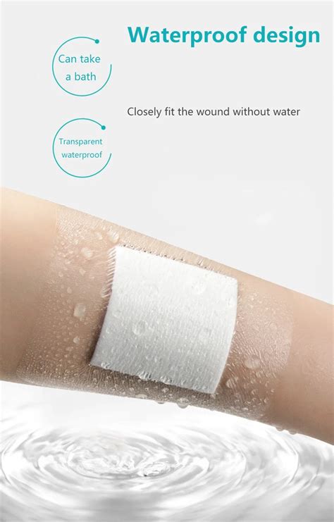 Disposable Medical Woundplast Adhesive Island Dressings Pads Waterproof