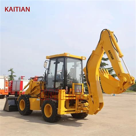 Multi Purpose 4 Wheel Drive Loader Compacted Loader Kt30 25A Backhoe