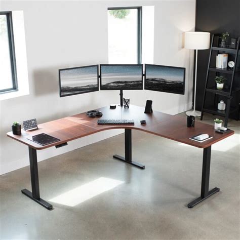 corner desks   streamlined workspace layout