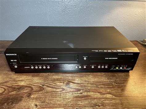 Magnavox Zv Mg Vcr Dvd Combo Recorder Player No Remote Tested