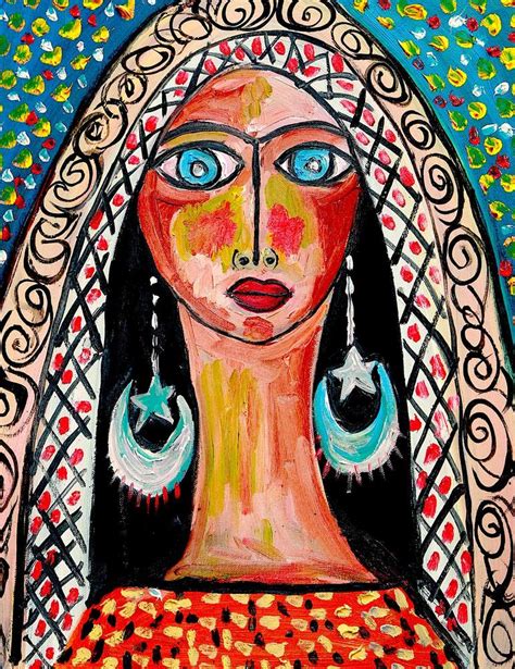 woman from UAE Painting by Said Elatab | Saatchi Art