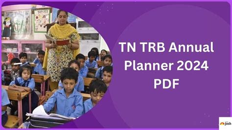 TN TRB Annual Planner 2024 Out For 6281 Vacancies Check Schedule For