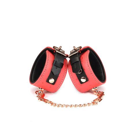 Pink Leather Handcuffs | Luxury Bondage Restraints – Liebe Seele