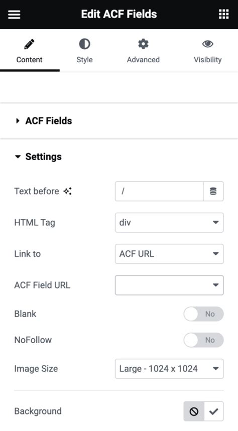 Acf Fields Dynamic Ooo Dynamic Content For Elementor