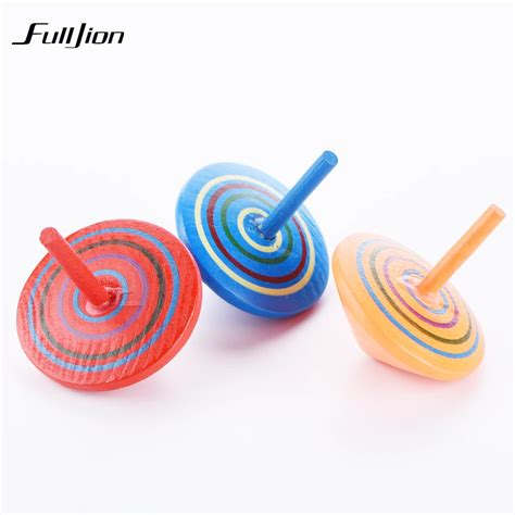 Fulljion Fidget Spinner Hand Wooden Gyro Classic Toy Gyroscope Learning