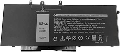 Wefly GJKNX Laptop Battery Compatible For Dell Latitude E5480 E5580