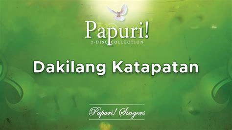 Papuri Singers Dakilang Katapatan Official Audio YouTube