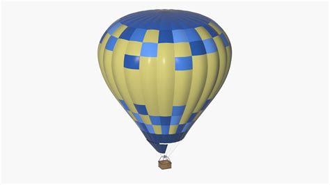 Hot Air Balloon Model TurboSquid 2209010