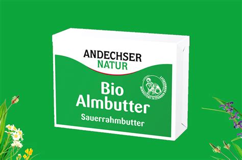 Bio Almbutter Mit Gut Bewertet Andechser Natur