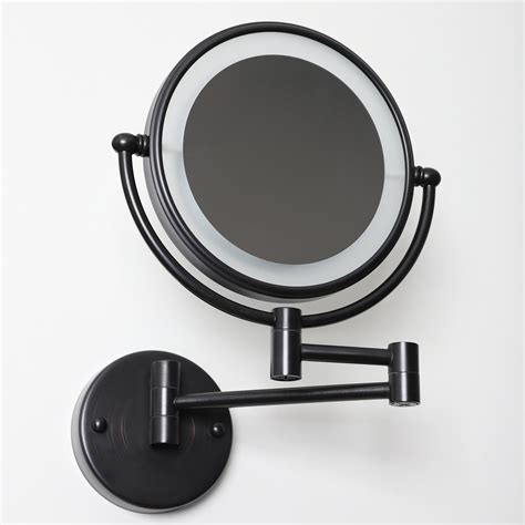 Wall Mounted Makeup Mirror Led | Saubhaya Makeup