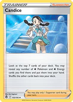 Candice | Silver Tempest | TCG Card Database | Pokemon.com