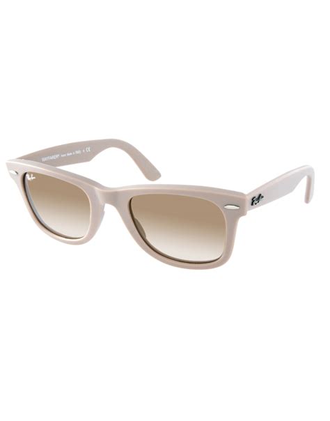 Lyst Ray Ban Wayfarer Sunglasses In Gray For Men