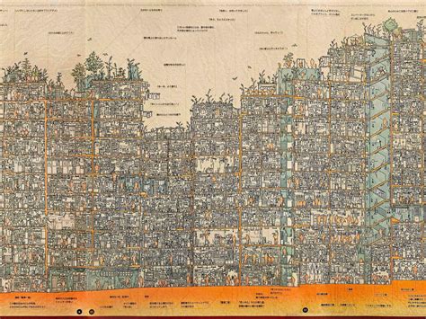 A Rare Cross-Section Illustration Reveals the Infamous Happenings of ...