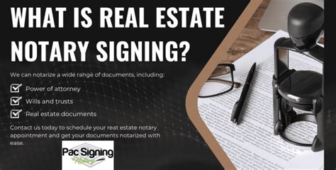 What Is Real Estate Notary Signing Unlock The Secrets