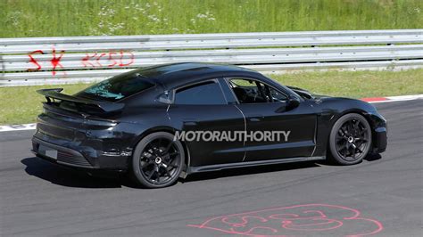 Porsche Taycan Turbo Gt Spy Shots