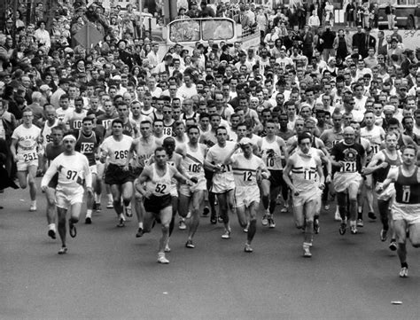 Photos The Boston Marathon Through History Time