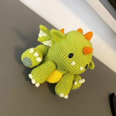 Amigurumi Creations Koji The Baby Dragon From Unicorns Dragons