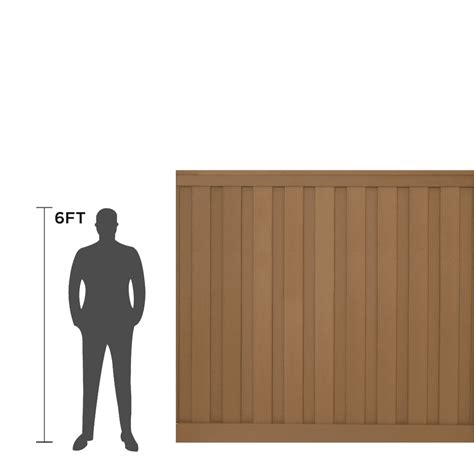 7ft Tall Trex Seclusions Privacy Fence Panel Kit Fds