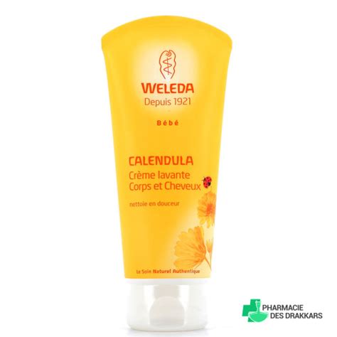 Weleda Bébé Calendula Crème Lavante Bio Corps Cheveux