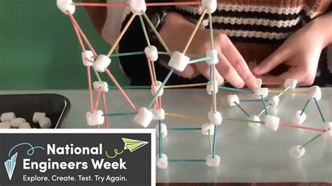 Marshmallow Tower Challenge With Toothpicks