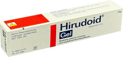 Hirudoid Gel G Ulm V Mcdowell Pharmaceuticals