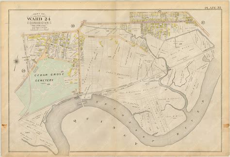 Dorchester Massachusetts 1894 Plate 033 Wardmaps Llc