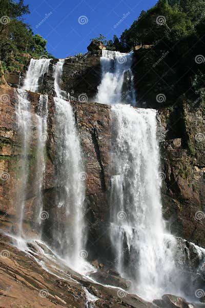 Waterfall Ramboda stock photo. Image of elia, stream - 20339892