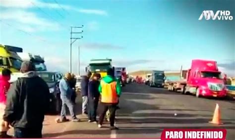 Paro De Transportistas Bloquean Principales Carreteras Del Centro Y