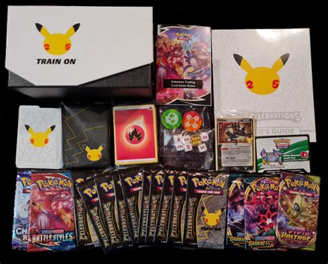 Celebrations Elite Trainer Box Whats In The Box Coded Yellow