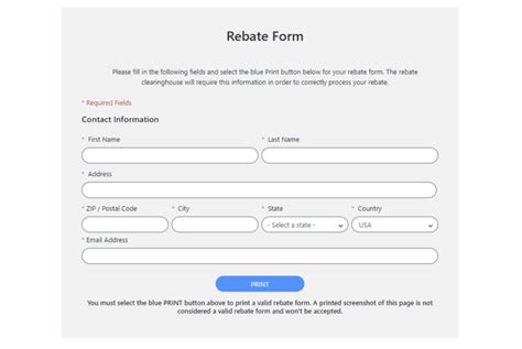 Printable Menards Rebate Form Navigating The Menards Rebate Form