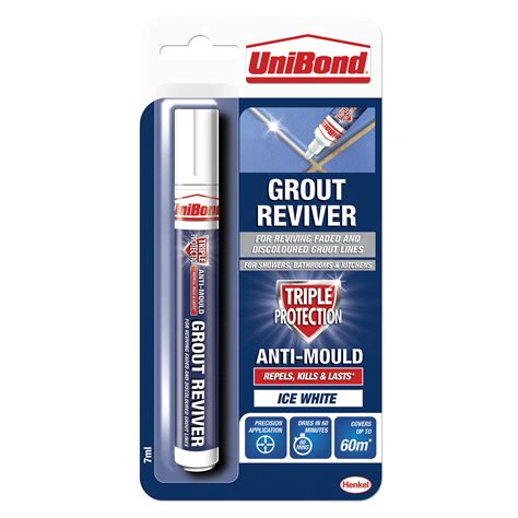 Unibond Ice White Grout Reviver Pen Ml